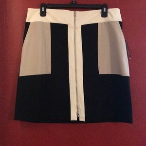 NWT INC color block skirt- so adorable ❤️
